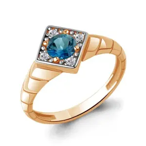 Кольцо Aquamarine золото 60045008.1 (Aquamarine, Россия)