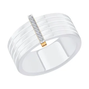 Кольцо Sokolov и Diamant золото 6015116 (Sokolov и Diamant, Россия)