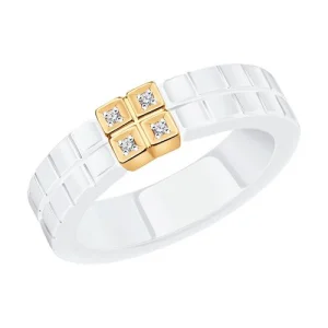 Кольцо Sokolov и Diamant золото 6015119 (Sokolov и Diamant, Россия)