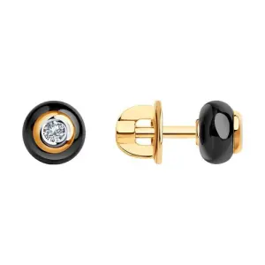 Серьги Sokolov и Diamant золото 6025069 (Sokolov и Diamant, Россия)