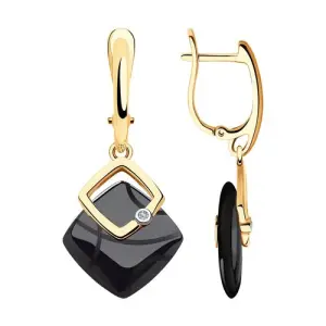 Серьги Sokolov и Diamant золото 6025105 (Sokolov и Diamant, Россия)