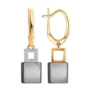 Серьги Sokolov и Diamant золото 6025123 (Sokolov и Diamant, Россия)