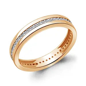 Кольцо Aquamarine золото 62288А.1 (Aquamarine, Россия)