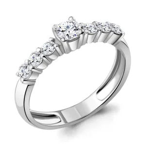 Кольцо Aquamarine серебро 63221 (Aquamarine, Россия)