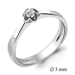 Кольцо Aquamarine серебро 632571.5 (Aquamarine, Россия)