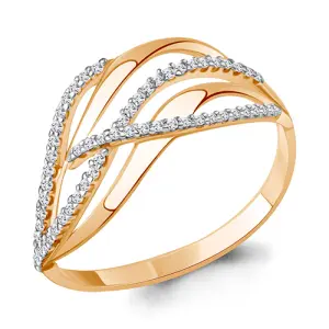 Кольцо Aquamarine золото 63557А.1 (Aquamarine, Россия)