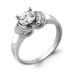 Кольцо Aquamarine серебро 63978А (Aquamarine, Россия)