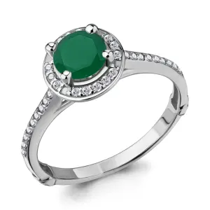 Кольцо Aquamarine серебро 6398909А.5 (Aquamarine, Россия)