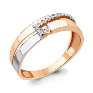 Кольцо Aquamarine золото 64376А.1 (Aquamarine, Россия)