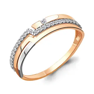 Кольцо Aquamarine золото 64384А.1 (Aquamarine, Россия)