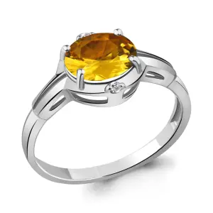 Кольцо Aquamarine серебро 6448906.5 (Aquamarine, Россия)