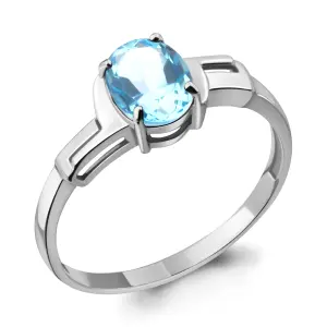 Кольцо Aquamarine серебро 6449002.5 (Aquamarine, Россия)