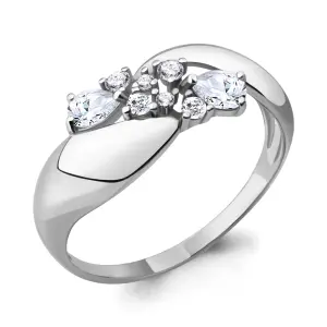 Кольцо Aquamarine серебро 64777А.5 (Aquamarine, Россия)