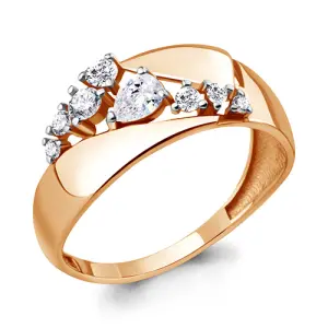 Кольцо Aquamarine золото 64785А.1 (Aquamarine, Россия)