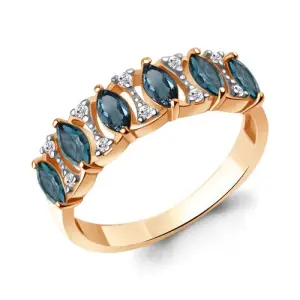 Кольцо Aquamarine золото 65000908А.1 (Aquamarine, Россия)