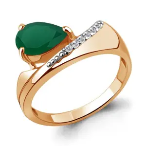 Кольцо Aquamarine золото 65001109А.1 (Aquamarine, Россия)