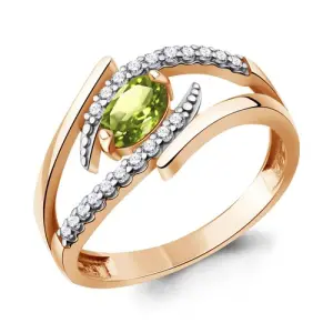 Кольцо Aquamarine золото 65005307А.1 (Aquamarine, Россия)
