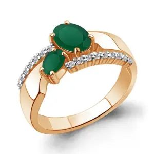 Кольцо Aquamarine золото 65008409А.1 (Aquamarine, Россия)