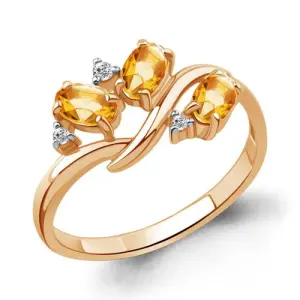 Кольцо Aquamarine золото 65010106.1 (Aquamarine, Россия)