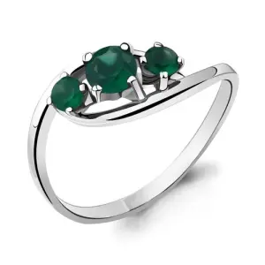 Кольцо Aquamarine серебро 6509009.5 (Aquamarine, Россия)