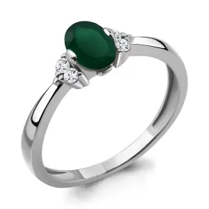 Кольцо Aquamarine серебро 6523609А.5 (Aquamarine, Россия)