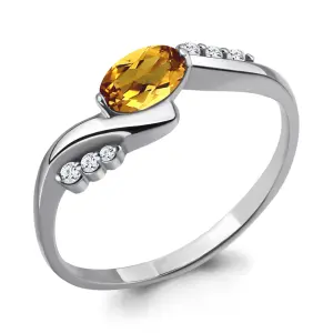 Кольцо Aquamarine серебро 6525306А.5 (Aquamarine, Россия)