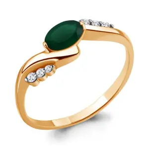Кольцо Aquamarine золото 6525309А.1 (Aquamarine, Россия)