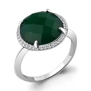 Кольцо Aquamarine серебро 6543109А.5 (Aquamarine, Россия)