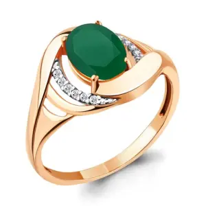 Кольцо Aquamarine золото 6575509А.1 (Aquamarine, Россия)