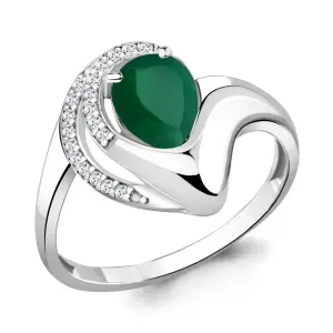 Кольцо Aquamarine серебро 6579609А.5 (Aquamarine, Россия)