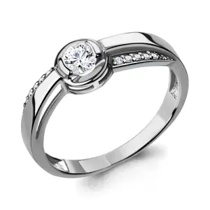 Кольцо Aquamarine серебро 665721А.5 (Aquamarine, Россия)