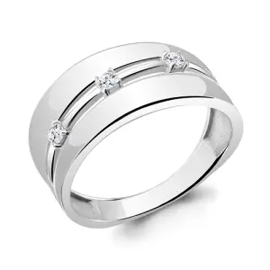 Кольцо Aquamarine серебро 67169А.5 (Aquamarine, Россия)