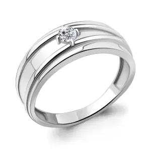 Кольцо Aquamarine серебро 67170А.5 (Aquamarine, Россия)