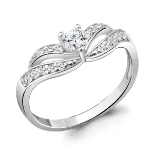 Кольцо Aquamarine серебро 67208А.5 (Aquamarine, Россия)