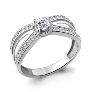 Кольцо Aquamarine серебро 67227А.5 (Aquamarine, Россия)