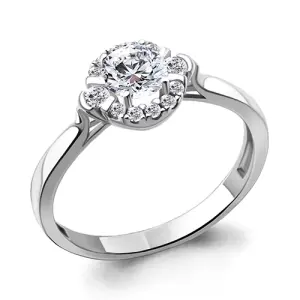 Кольцо Aquamarine серебро 67282А.5 (Aquamarine, Россия)