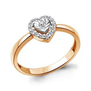 Кольцо Aquamarine золото 67363А.1 (Aquamarine, Россия)