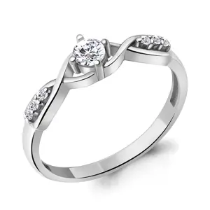 Кольцо Aquamarine серебро 67417А.5 (Aquamarine, Россия)