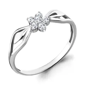Кольцо Aquamarine серебро 68006А.5 (Aquamarine, Россия)