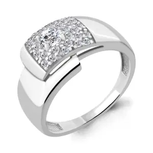 Кольцо Aquamarine серебро 68198А.5 (Aquamarine, Россия)
