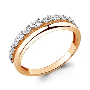 Кольцо Aquamarine золото 68571А.1 (Aquamarine, Россия)