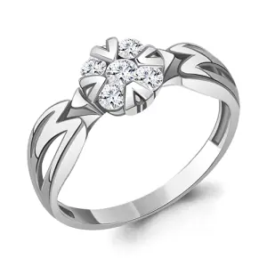 Кольцо Aquamarine серебро 68611А.5 (Aquamarine, Россия)