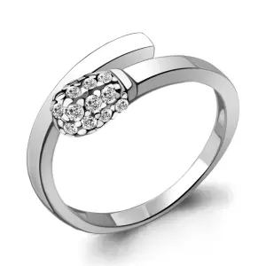 Кольцо Aquamarine серебро 68627А.5 (Aquamarine, Россия)