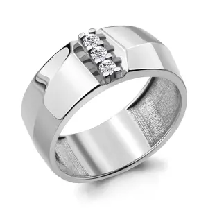 Кольцо Aquamarine серебро 68659А.5 (Aquamarine, Россия)