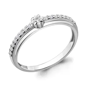 Кольцо Aquamarine серебро 68910А.5 (Aquamarine, Россия)