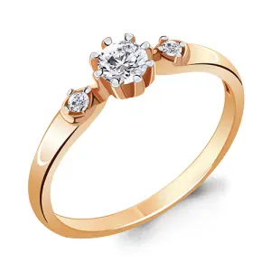 Кольцо Aquamarine золото 68918.1 (Aquamarine, Россия)