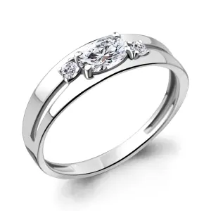 Кольцо Aquamarine серебро 68925А.5 (Aquamarine, Россия)