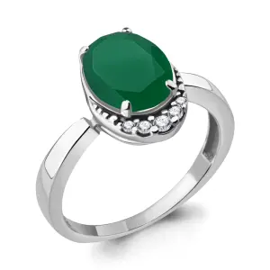 Кольцо Aquamarine серебро 6917009А.5 (Aquamarine, Россия)