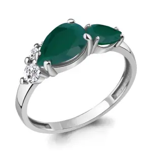 Кольцо Aquamarine серебро 6934509А.5 (Aquamarine, Россия)