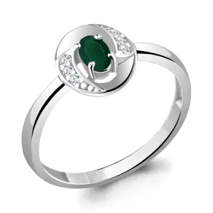 Кольцо Aquamarine серебро 6947009А.5 (Aquamarine, Россия)